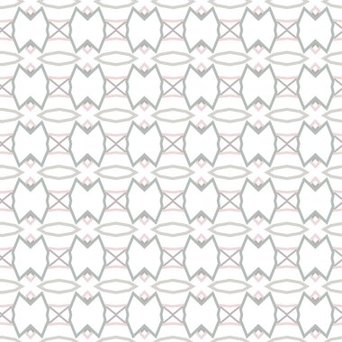 Geometrik süslemeli kusursuz desen. vektör illüstrasyonu