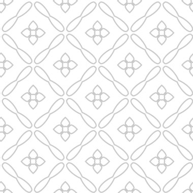 Geometrik süslemeli vektör deseni. Kusursuz tasarım dokusu 