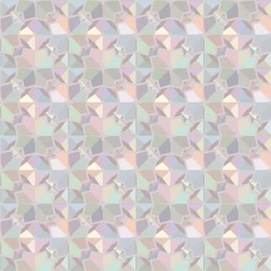 Soyut geometrik şekilli kusursuz desen