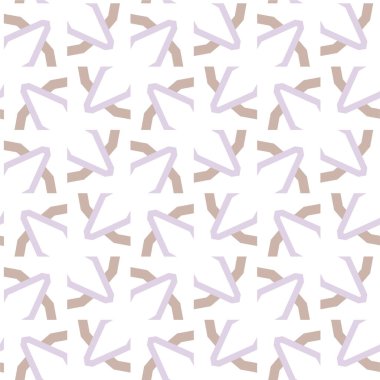 Geometrik süslemeli kusursuz desen. vektör illüstrasyonu