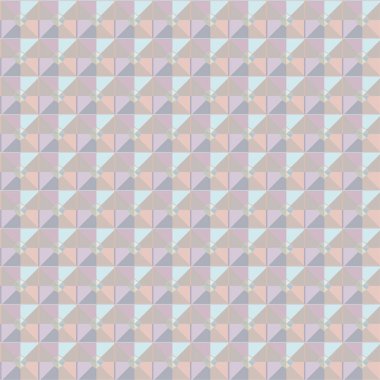 Geometrik süslemeli vektör deseni. Kusursuz tasarım dokusu 