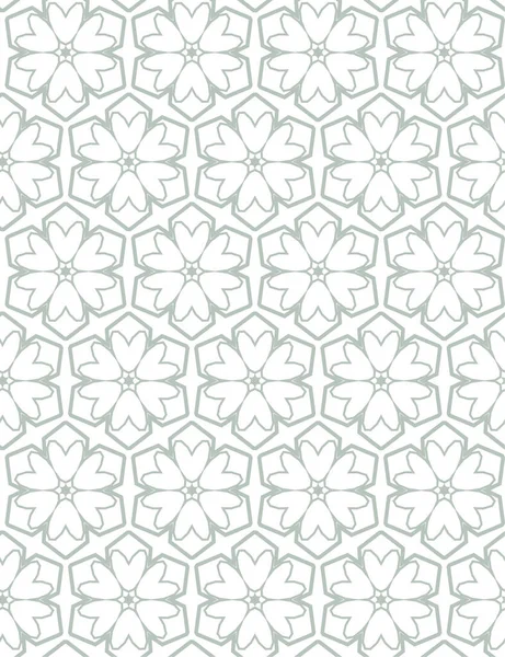 Geometrisches Ornamentales Vektormuster Nahtlose Design Textur — Stockvektor