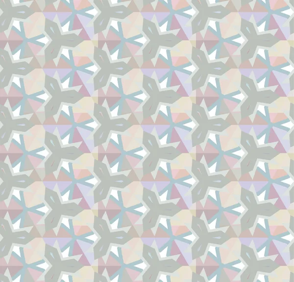 Geometrik süslemeli vektör deseni. Kusursuz tasarım dokusu 