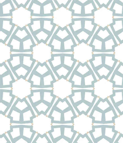 Geometrisches Ornamentales Vektormuster Nahtlose Design Textur — Stockvektor