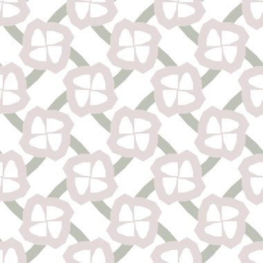 Geometrik süslemeli kusursuz desen. vektör illüstrasyonu