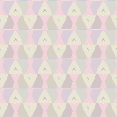 Geometrik süslemeli vektör deseni. Kusursuz tasarım dokusu.