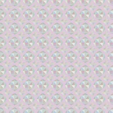 Soyut geometrik şekilli kusursuz desen