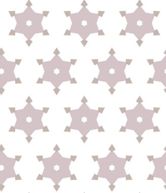 Geometrik süslemeli vektör deseni. Kusursuz tasarım dokusu