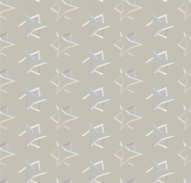 Geometrik süslemeli vektör deseni. Kusursuz tasarım dokusu.