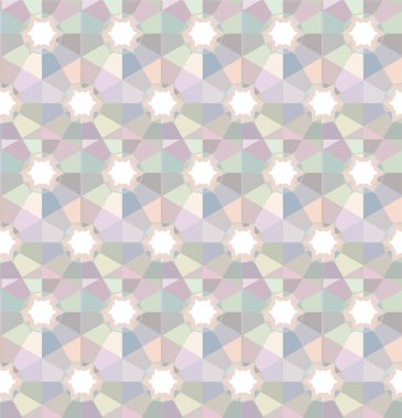 Geometrik süslemeli kusursuz desen. vektör illüstrasyonu