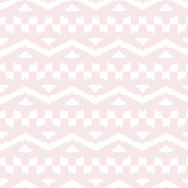 Geometrik yinelenen süs vektör deseni. Pastel tonları olan kusursuz tasarım dokusu