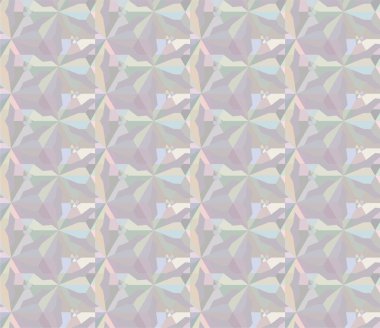 Geometrik yinelenen süs vektör deseni. Pastel tonları olan kusursuz tasarım dokusu