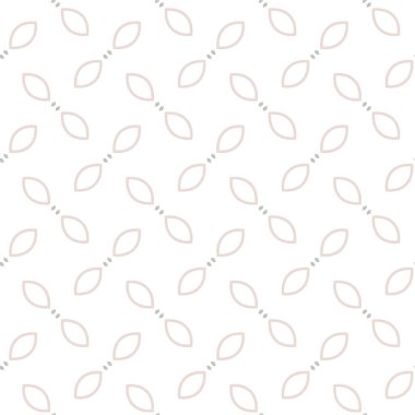 Geometrik yinelenen süs vektör deseni. Pastel tonları olan kusursuz tasarım dokusu