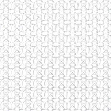 Geometrik süslemeli vektör deseni. Kusursuz tasarım dokusu 