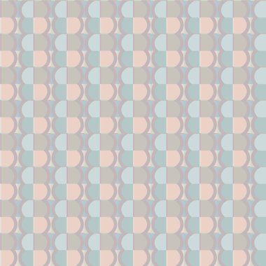 Geometrik süslemeli kusursuz desen. vektör illüstrasyonu