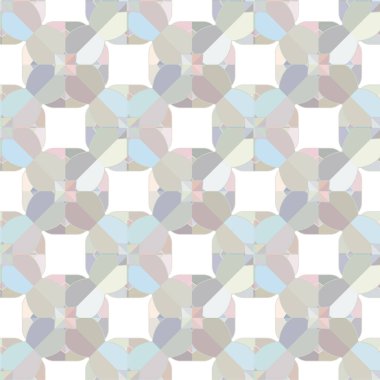 Geometrik süslemeli vektör deseni. Kusursuz tasarım dokusu 
