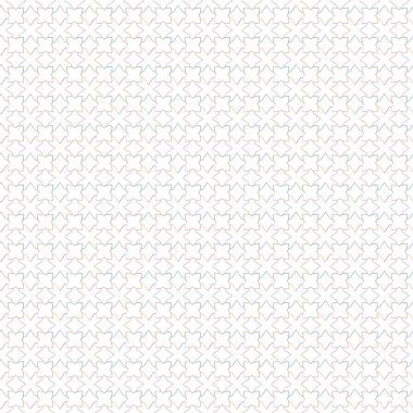 Geometrik süslemeli vektör deseni. Kusursuz tasarım dokusu 