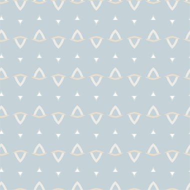 Geometrik süslemeli vektör deseni. Kusursuz tasarım dokusu 