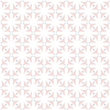 Geometrik süslemeli kusursuz desen. vektör illüstrasyonu