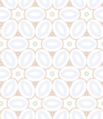 Geometrik süslemeli vektör deseni. Kusursuz tasarım dokusu