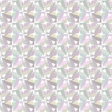 Geometrik süslemeli vektör deseni. Kusursuz tasarım dokusu.