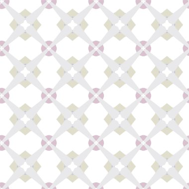 Geometrik süslemeli kusursuz desen. vektör illüstrasyonu