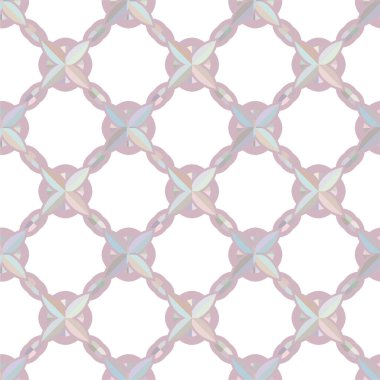 Geometrik süslemeli vektör deseni. Kusursuz tasarım dokusu 