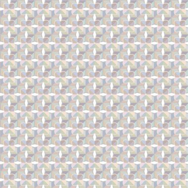 Geometrik süslemeli vektör deseni. Kusursuz tasarım dokusu 