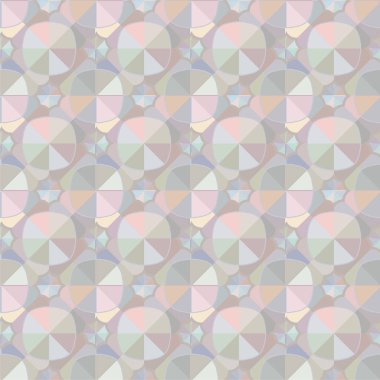 Geometrik süslemeli vektör deseni. Kusursuz tasarım dokusu 