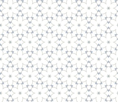 Geometrik süslemeli vektör deseni. Kusursuz tasarım dokusu 
