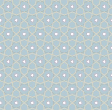 Soyut geometrik şekilli kusursuz desen