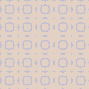 Soyut geometrik şekilli kusursuz desen