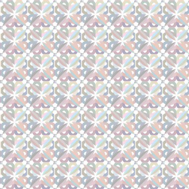 Geometrik süslemeli vektör deseni. Kusursuz tasarım dokusu.