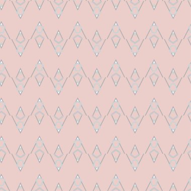 Geometrik süslemeli vektör deseni. Kusursuz tasarım dokusu