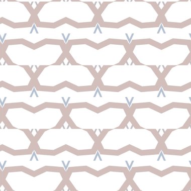 Soyut geometrik şekilli kusursuz desen