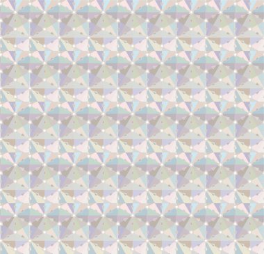 Geometrik süslemeli vektör deseni. Kusursuz tasarım dokusu 