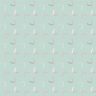 Geometrik süslemeli vektör deseni. Kusursuz tasarım dokusu