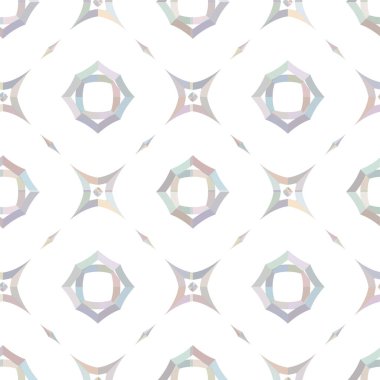 Geometrik süslemeli kusursuz desen. vektör illüstrasyonu