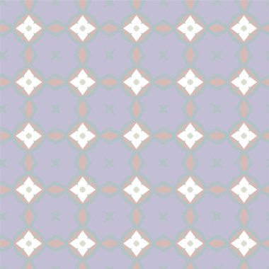 Soyut geometrik şekilli kusursuz desen