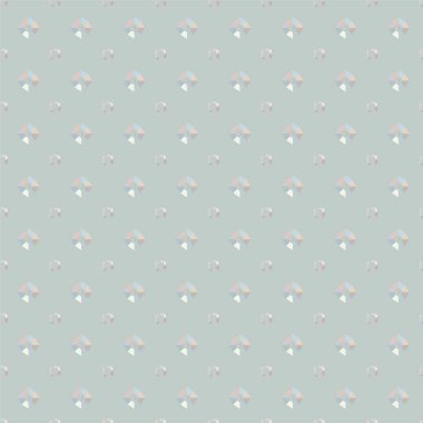 Soyut geometrik şekilli kusursuz desen