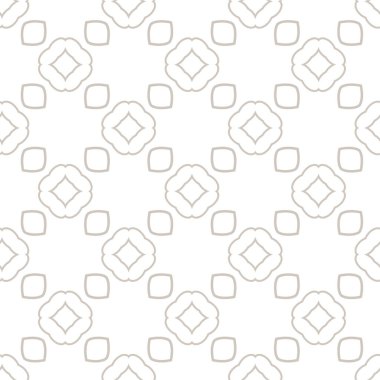 Geometrik süslemeli kusursuz desen. vektör illüstrasyonu