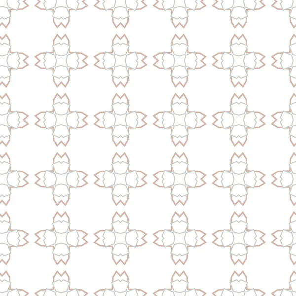 Геометричний Повторюваний Орнаментальний Вектор Безшовна Текстура Дизайну Пастельними Відтінками — стоковий вектор