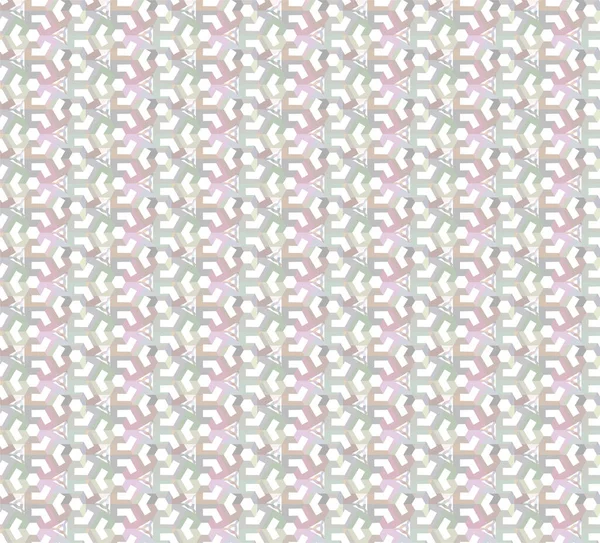 Geometrik yinelenen süs vektör deseni. Pastel tonları olan kusursuz tasarım dokusu