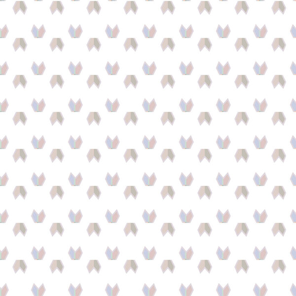 Геометрический орнаментальный векторный рисунок. Бесшовная текстура дизайна.