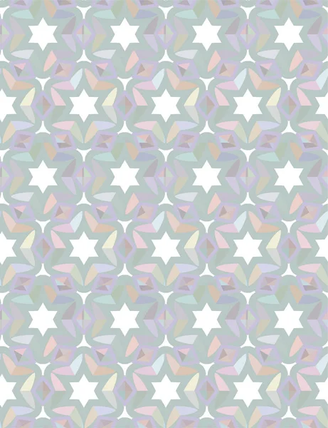 幾何学模様のシームレスなパターン ベクターイラスト — ストックベクタ