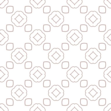 Geometrik süslemeli vektör deseni. Kusursuz tasarım dokusu 