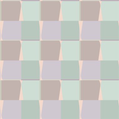 Geometrik süslemeli vektör deseni. Kusursuz tasarım dokusu