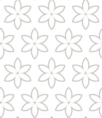 Geometrik süslemeli vektör deseni. Kusursuz tasarım dokusu.