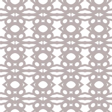 Geometrik süslemeli kusursuz desen. vektör illüstrasyonu