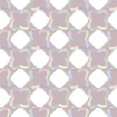 Soyut geometrik şekilli kusursuz desen